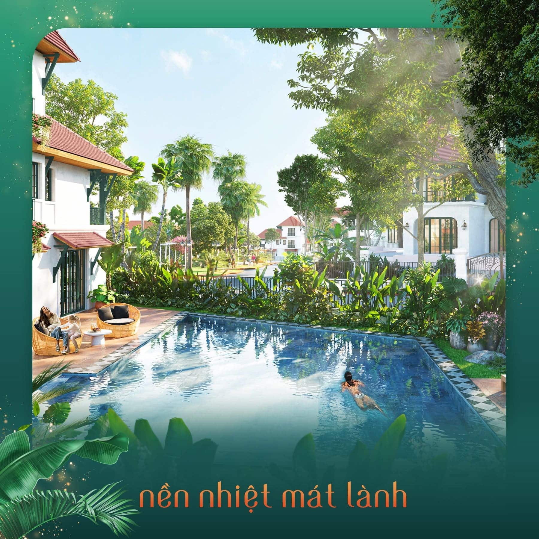 Hồ bơi khu vui chơi trẻ em hòa mình giữa thiên nhiên xanh mát Sun Tropical Village giúp các cư dân nhí tự do vận động, khám phá thế giới tự nhiên và phát triển toàn diện. Hồ bơi khu vui chơi trẻ em hòa mình giữa thiên nhiên xanh mát Sun Tropical Village giúp các cư dân nhí tự do vận động, khám phá thế giới tự nhiên và phát triển toàn diện.